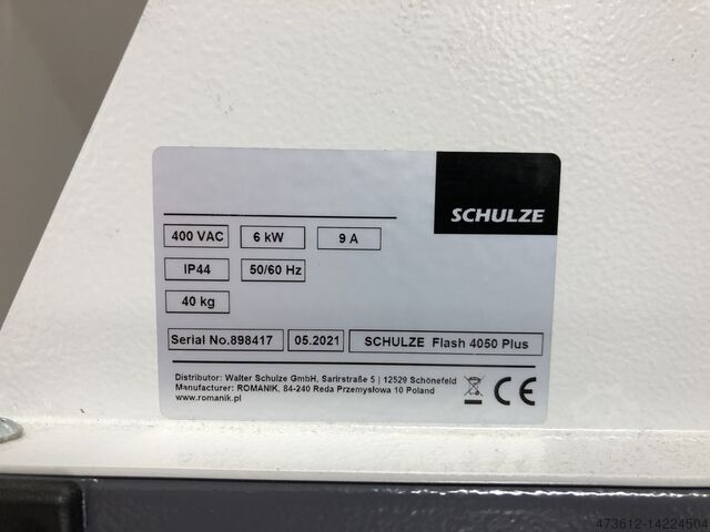 SKÄRMTRYCKNINGSMASKIN Schulze KNN 6/6 + Flash 4050 Plus