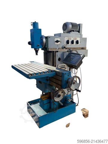 Fresatrice universale WAGNER FCA 500 + lettura digitale su 3 assi (DRO) Frezarka uniwersalna WAGNER FCA 500 + odczyt cyfrowy 3 osie (DRO) Frezarka uniwersalna WAGNER FCA 500 + odczyt cyfrowy 3 osie (DRO)