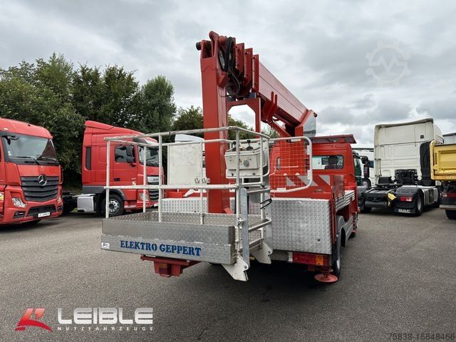 Autocamion cu platformă de lucru MERCEDES-BENZ 815*Ruthmann-Hubarbeitsbühne 20m*4-punkt Abstütz