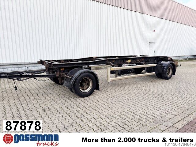 Roll-off dorse Hüffermann HSA 18.70 Schlittenabroller