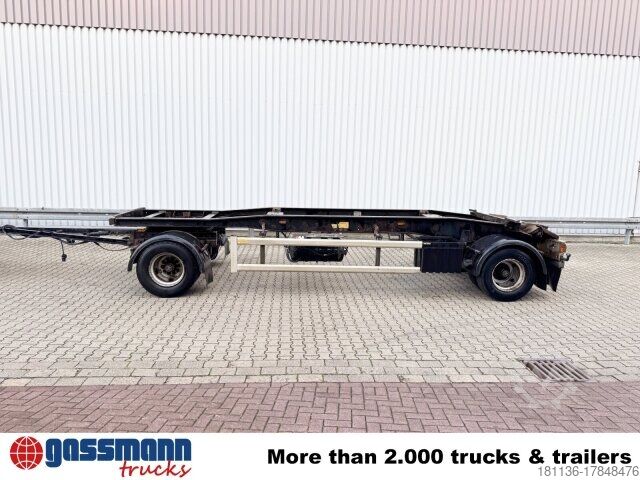 Roll-off dorse Hüffermann HSA 18.70 Schlittenabroller