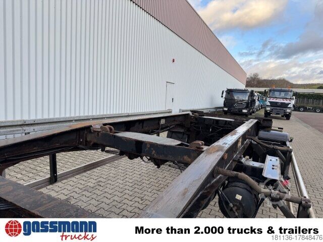 Roll-off dorse Hüffermann HSA 18.70 Schlittenabroller