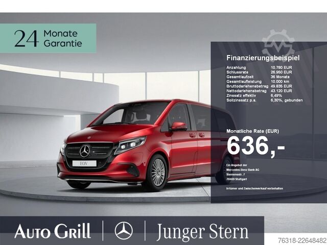 Minibus Mercedes-Benz EQV 300  Multibeam ServiceFrei Luxussitz EasyPack