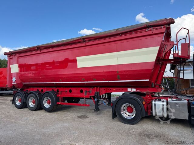 Naczepa wywrotka KEMPF SKM35-3/50 m³/Stahl-Stahl/Luft-Lift/PBW/Alufelge