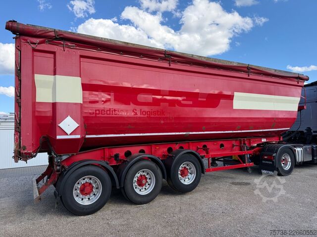 Naczepa wywrotka KEMPF SKM35-3/50 m³/Stahl-Stahl/Luft-Lift/PBW/Alufelge