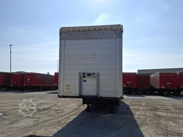 Åben trailer med presenning SCHMITZ CARGOBULL SCS 24/L EDSCHA Curtainsider CodeXL Nievau