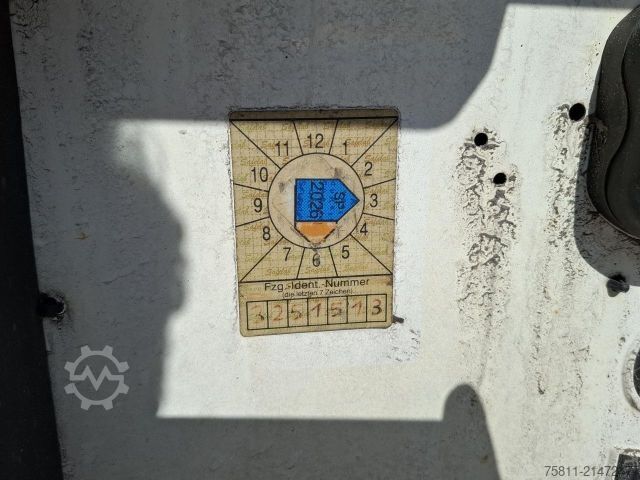 Åben trailer med presenning SCHMITZ CARGOBULL SCS 24/L EDSCHA Curtainsider CodeXL Nievau