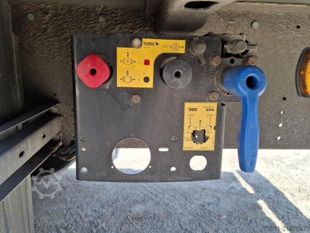 Åben trailer med presenning SCHMITZ CARGOBULL SCS 24/L EDSCHA Curtainsider CodeXL Nievau