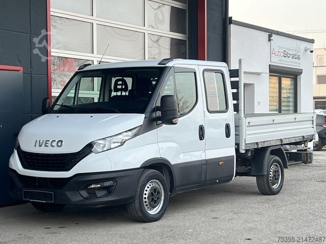 Tippbil skåpbil IVECO Daily 35S16 DoKa Klima AHK 7-Sitzer Start/Stop