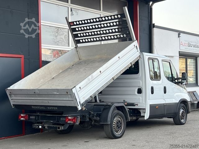 Tippbil skåpbil IVECO Daily 35S16 DoKa Klima AHK 7-Sitzer Start/Stop