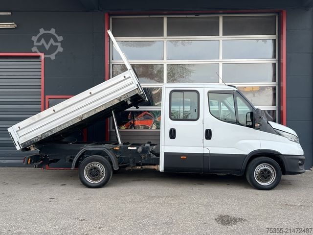 Tippbil skåpbil IVECO Daily 35S16 DoKa Klima AHK 7-Sitzer Start/Stop