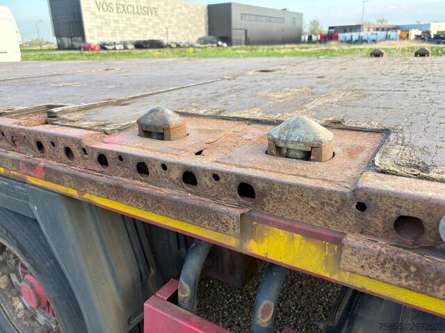 Plattform trailer Krone SD Twistlocks for Container(s) / BPW disc