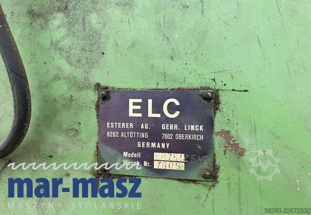 Kabuk soyma makinesi ELC ESTERER ER 7512 F12