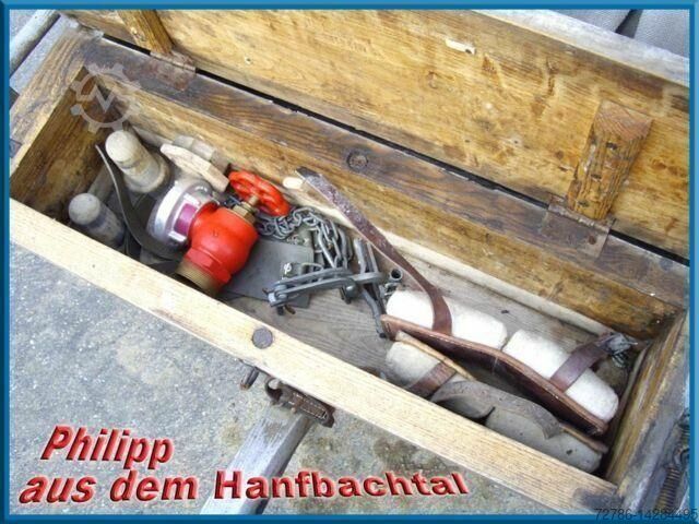 Egyéb Other Feuerwehr Anhanger aus Holz von 1930