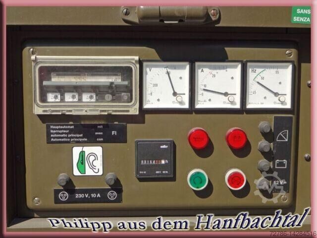 Egyéb Other Nencki Flutlichtanlage 12,5KW Stromaggregat Army