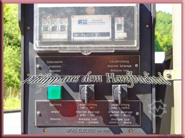 Sonstige Other Nencki Flutlichtanlage 12,5KW Stromaggregat Army