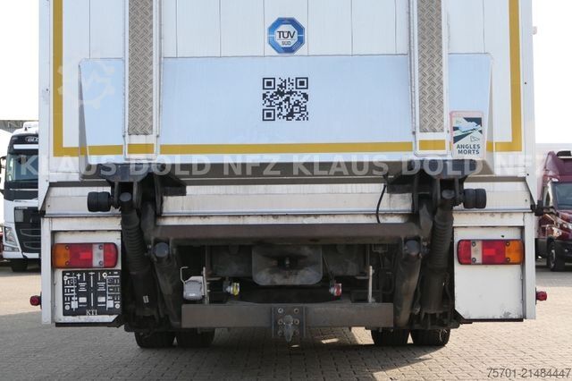 Biltransportlastbil MERCEDES-BENZ Atego geschloss. Autotransporter LBW Euro 6