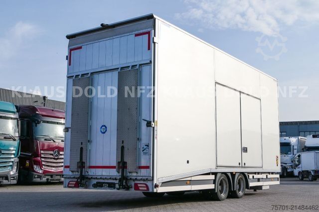 Biltransporttrailer FGS geschlossener Autotransporter Doppelstock