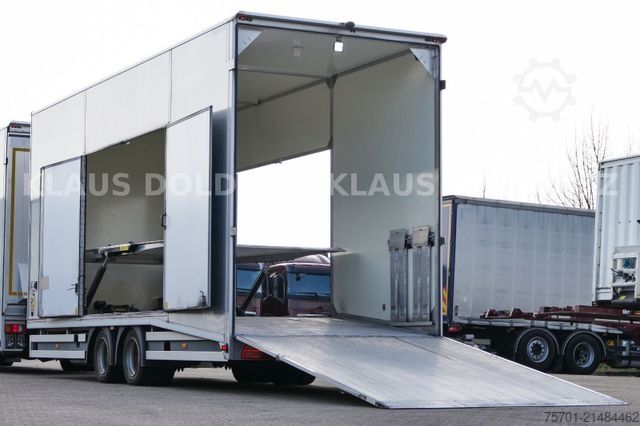 Biltransporttrailer FGS geschlossener Autotransporter Doppelstock