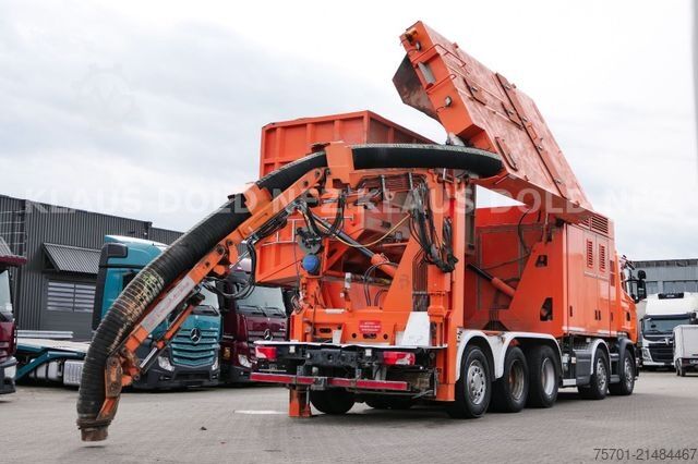 Vakuumtankbil SCANIA R520 V8 RSP Saugbagger  10X4 Retarder