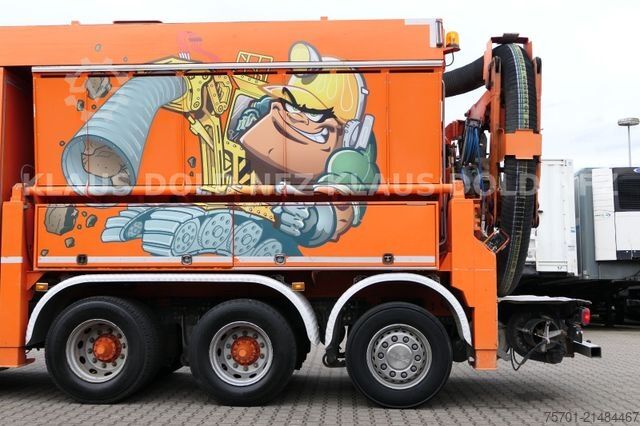 Vakuumtankbil SCANIA R520 V8 RSP Saugbagger  10X4 Retarder
