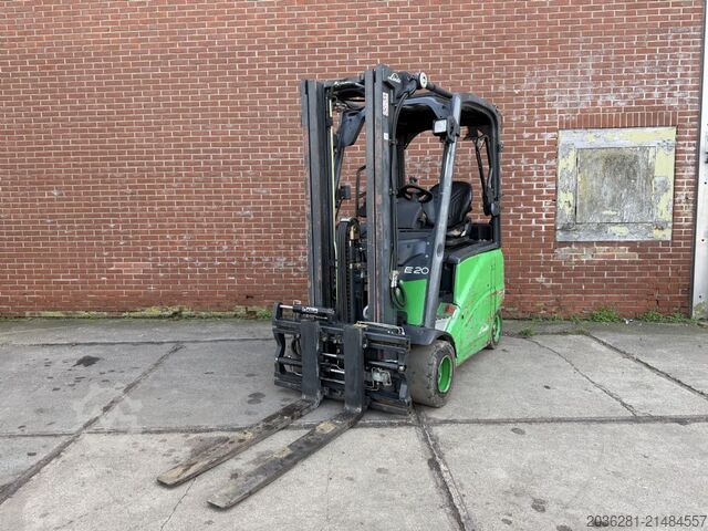 Elektrische vorkheftruck met 4 wielen Linde E20PH-01