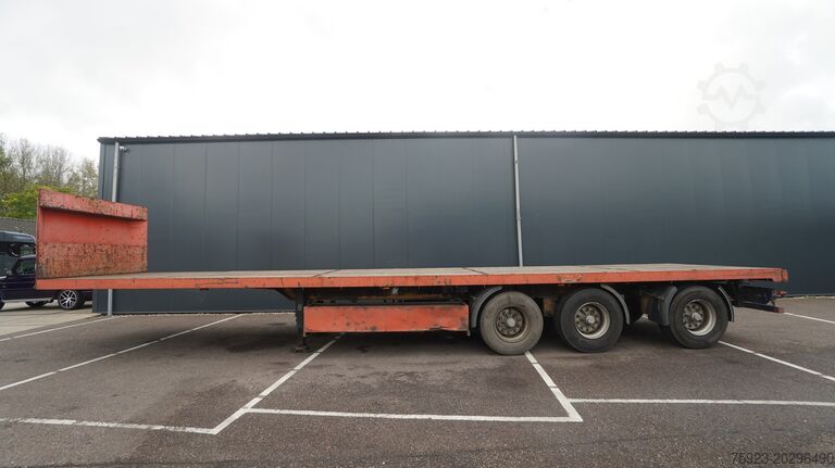 Platform aanhanger SYSTEM 3 AXLE FLATBED TRAILER