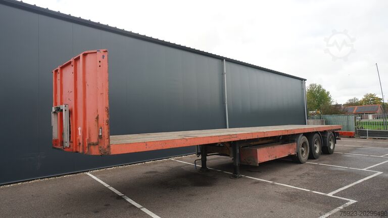 Platform aanhanger SYSTEM 3 AXLE FLATBED TRAILER