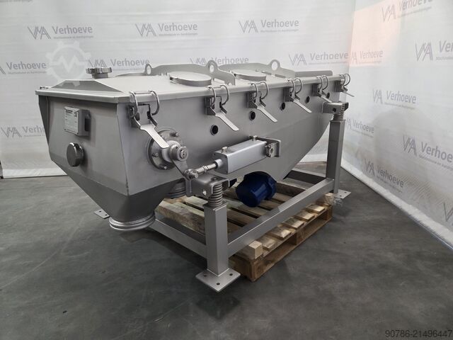 Vibrační třídící síto, třepací síto, sítovací stroj Vibra 