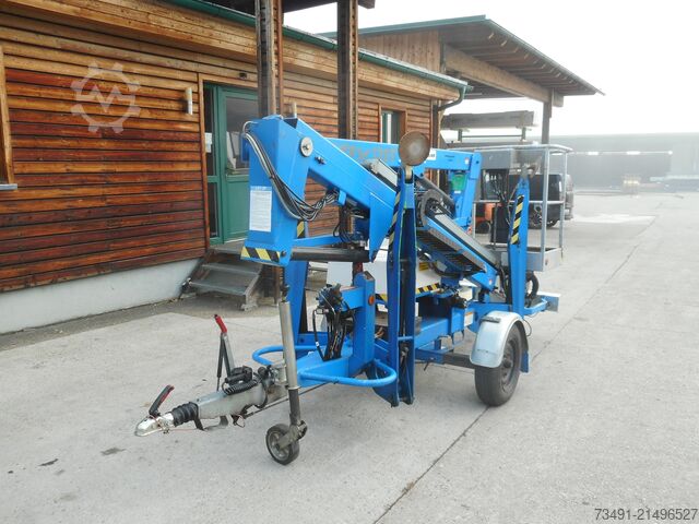 Trailer with working platform Niftylift 120TE