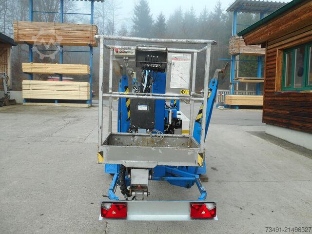 Trailer with working platform Niftylift 120TE