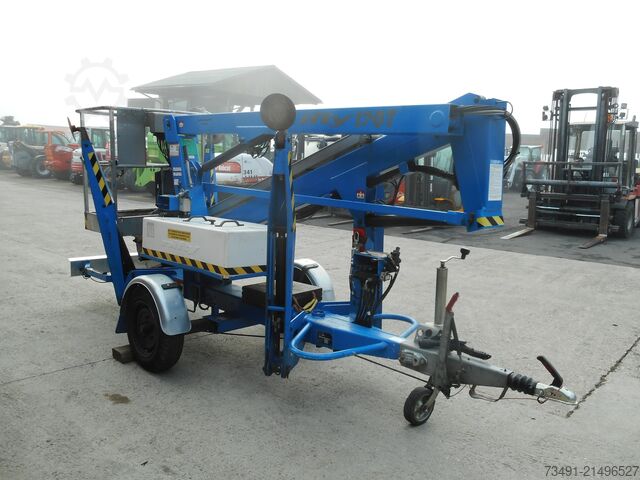 Trailer with working platform Niftylift 120TE