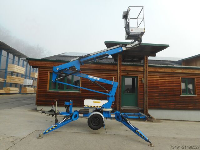 Trailer with working platform Niftylift 120TE