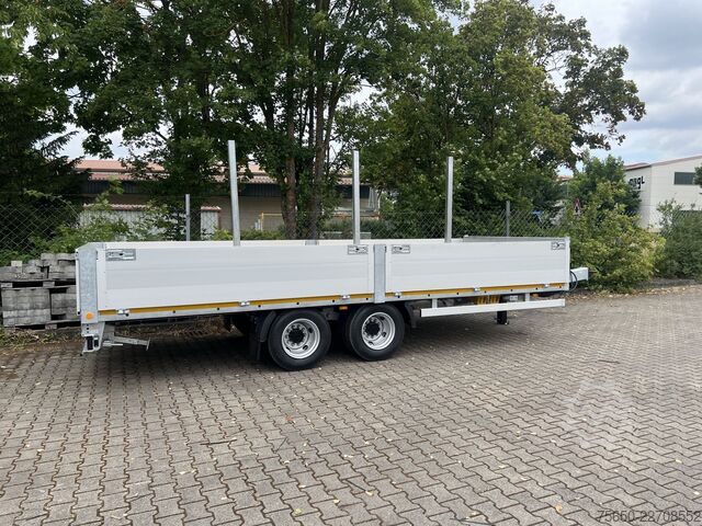 Open aanhangwagen Möslein THT 14,4 G 7,20 L  14,4 t Tandem- Pritschenanhänger- Tieflader