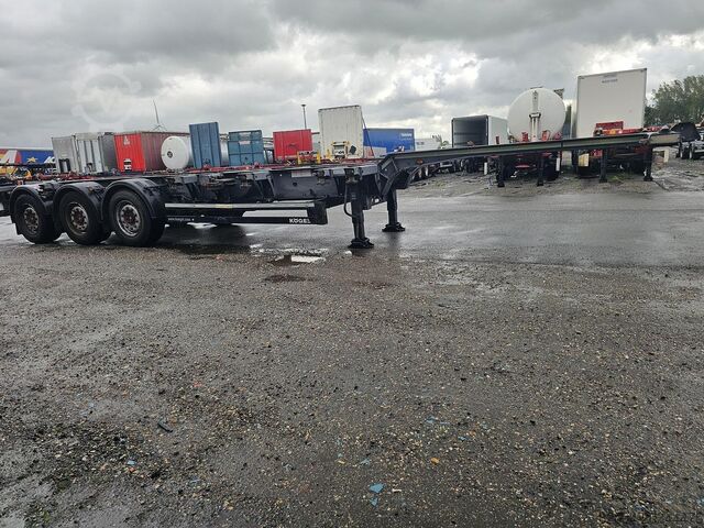 Konténerszállítás KÖGEL PORT 40 SIMPLEX 20| SAF DISC | HOLLAND TRAILER ...