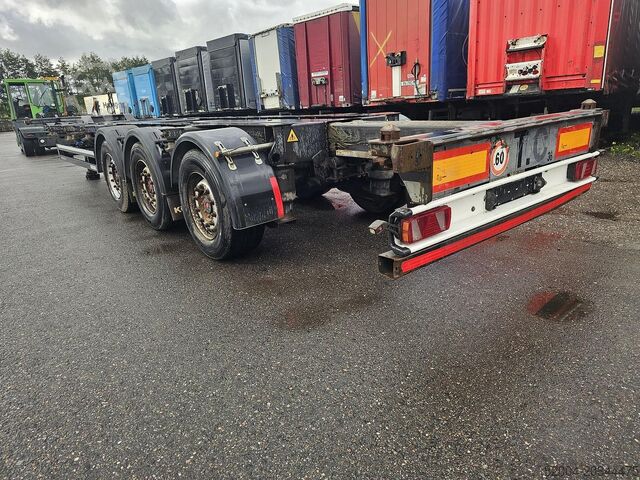 Konténerszállítás KÖGEL PORT 40 SIMPLEX 20| SAF DISC | HOLLAND TRAILER ...