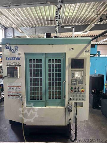 Lot centre d’usinage CNC 2x + 1x Brother TC-22A