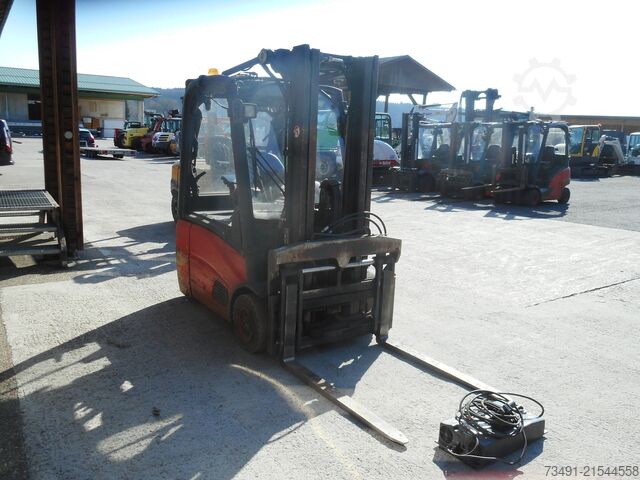 Forklift Linde E16-01 Triplex + SS + ZV  Batt. 12/2018