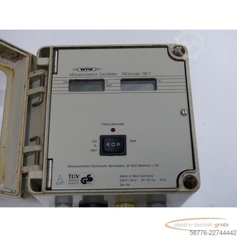 Composant  WTW Microrocessor Oxi-Meter TriOxmatic 161 T