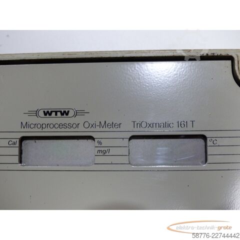 Composant  WTW Microrocessor Oxi-Meter TriOxmatic 161 T