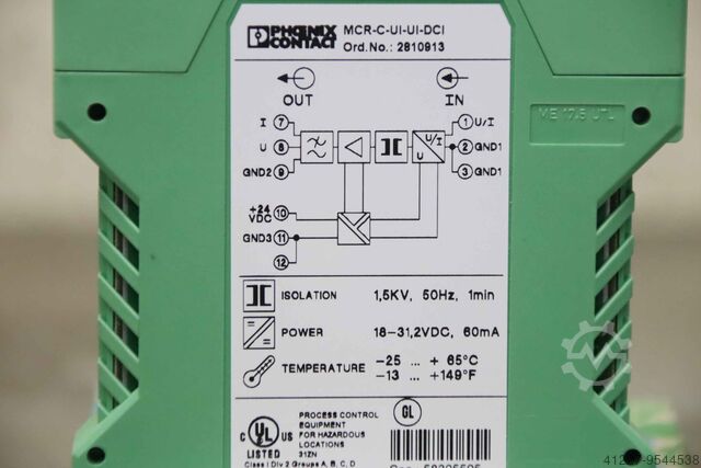Wzmacniacz izolacyjny Phoenix Contact MCR-C-UI-UI-DCI 2810913