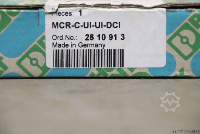 Wzmacniacz izolacyjny Phoenix Contact MCR-C-UI-UI-DCI 2810913