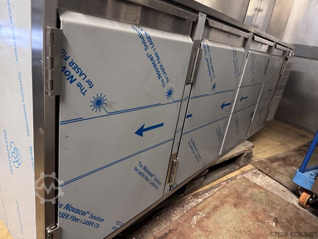 Koelvitrine 4 deuren NORDCAP IDEAL Unterbaukühltisch *Aktion* KTE 4-65-4T