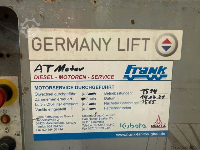 Werkplatform Skyjack SJ6832RT 4x4 Diesel, neuer Motor!!!