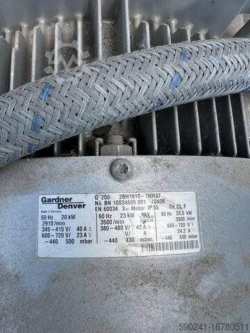 Vacuümmotor Gardner Denver G200 2BH1910-7HH37
