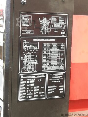 Automatisk stansmaskin Amada EUROPE 2510