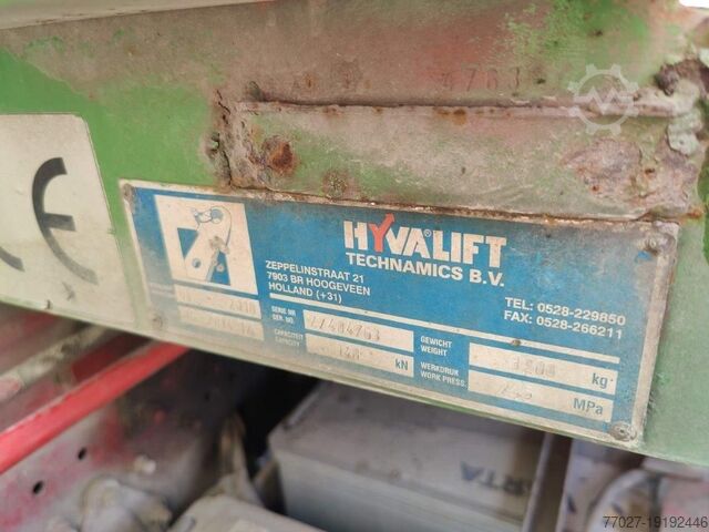 Portalarmsystem MAN TGM 18.340 Euro5 Afzetsysteem Hyvalift