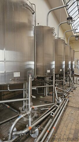 Stainless steel tank 4000 L INOX, 7 units INOX 4000 L
