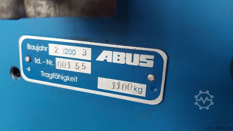 Stubičasti kran za sankanje VEB UNITRAS SDK 1T x 5,0 m