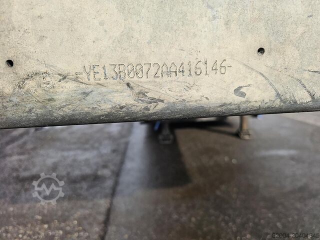 2011 VAN HOOL 3B0072 | VERZINKT STALEN CHASSIS | ALU VELGEN | BPW SCHIJF | TÜV APK/ 31-03-2026. VAN HOOL 3B0072 | GALVANISED STEEL CHASSIS | ALU RIMS |B...